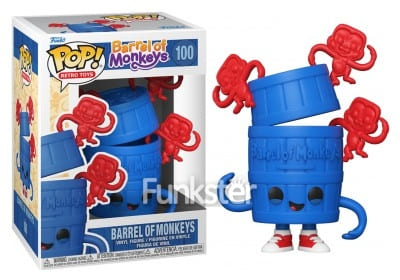 Funko Pop Barrel of Monkeys 100