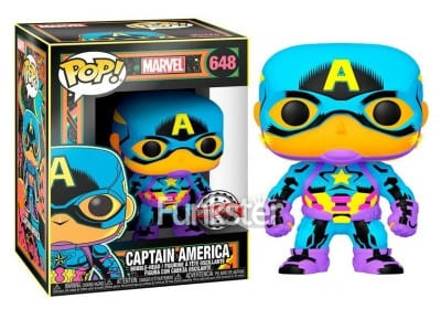 Funko Pop Captain America 648 Blacklight