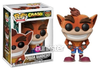 Funko Pop Crash Bandicoot 283 Flocked ()