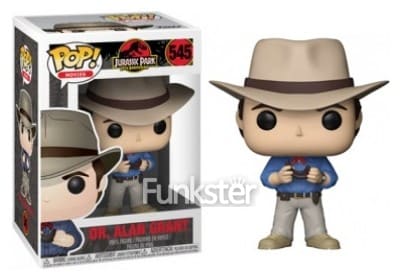 Funko Pop Dr Alan Grant 545 ( (Jurassic Park))