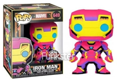 Funko Pop Iron Man 649 Blacklight ( (Marvel))