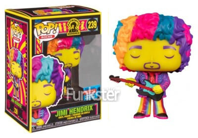 Funko Pop Jimi Hendrix 239 Blacklight
