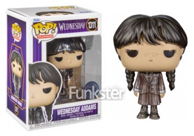 Funko Pop Wednesday Addams 1311 Metallic ( (Addams Family))